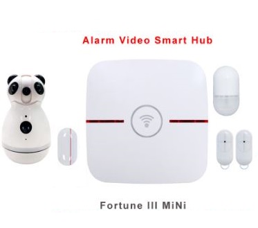 (image for) Fortune III Mini surveillance and alarm smart home hub